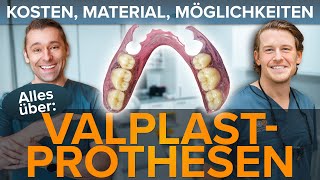 Alles über VALPLAST PROTHESEN metallfrei  Kosten Material Haltbarkeit inkl Beispiele [upl. by Allimaj427]