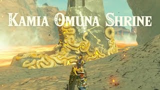 Kamia Omuna Shrine The Legend Of Zelda Breath Of The Wild [upl. by Karlan]