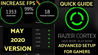 Razer Cortex Game Booster Advanced Setup For Gamers  INCREASE FPSReduce lag  Valorant Lag Fix [upl. by Atselec]