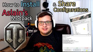 How to Install Aslains Modpack amp SHARE Configurations [upl. by Cirala]