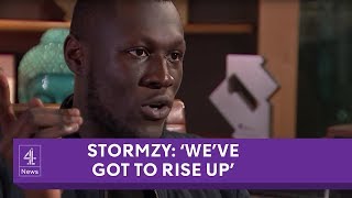 Stormzy Interview 2017 extended Dealing with depression while making his new album [upl. by Eimas9]