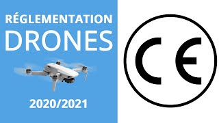 RÉGLEMENTATION DRONE 20202021  Signalement électronique norme CE Europe [upl. by Teferi758]