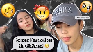 Xorem made his Girlfriend Cry Break Up Prank call [upl. by Sergu]