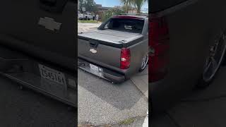 Lowered Avalanche on Airbags😮‍💨fy viralshorts viralvideo foryou automobile lowrider cartok [upl. by Zaob62]