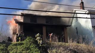 Firefighter MAYDAY  Close Call Caught on Helmet Cams [upl. by Ayadahs]