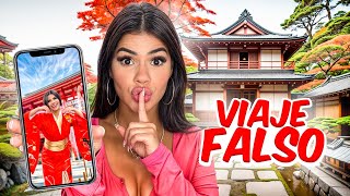 FINGIENDO VIAJE FALSO A JAPÓN  BROMA a mis SEGUIDORES [upl. by Ayaladnot]