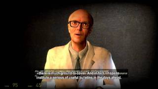 HDHalfLife2 Dr Isaac Kleiner Speech Subtitles [upl. by Busch]