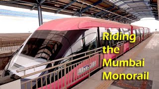 Mumbai Monorail Ride Monorail mumbai [upl. by Mita31]