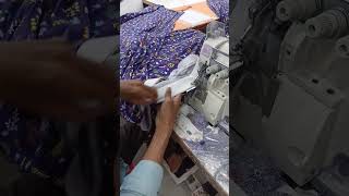 belt join on overlock machine video industrialoverlocksewingmachine sewingmachine factory [upl. by Flannery791]