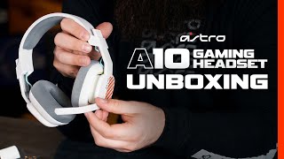 ASTRO A10 Headset 2022 Unboxing [upl. by Etana]