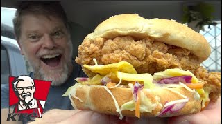 KFC Zinger Crunch Review [upl. by Fenny]