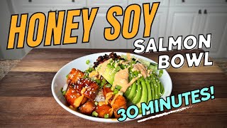 Salmon Poke Bowl Easy Recipe Poke Bowl [upl. by Nan198]