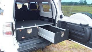 Mitsubishi Pajero Drawer System [upl. by Hogan121]