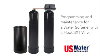 How to Program a Water Softener with a Fleck SXT Valve [upl. by Simonetta810]