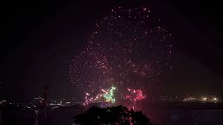 Tamsui New Year Fireworks 2025 [upl. by Kaleena]