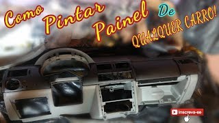 Como PINTAR PAINEL de Qualquer CARRO  FEITO EM CASA [upl. by Akela429]