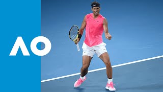 Rafael Nadal vs Nick Kyrgios  Match Highlights R4  Australian Open 2020 [upl. by Aicissej]