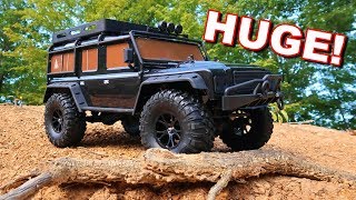 Our BIGGEST RC Crawler Ever  GIANT 4x4 Truck  TheRcSaylors [upl. by Otaner]