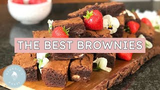 The Best Brownie Recipe EVER  Georgias Cakes [upl. by Temp]