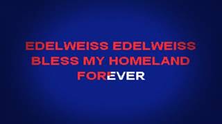 Rodgers and Hammerstein  Edelweiss Lyrics [upl. by Ennaeiluj]