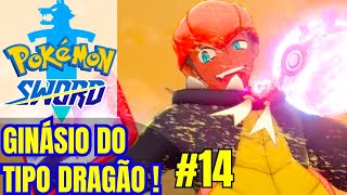 POKÉMON SWORD PTBR GAMEPLAY  GINÁSIO DE HAMMERLOCKE TIPO DRAGÃO 14 [upl. by Nanaj]