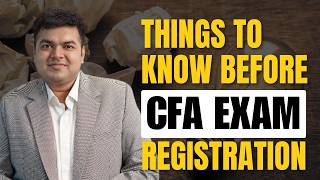 CFA Exam Registration Guide  Aswini Bajaj  CFA [upl. by Anitselec]