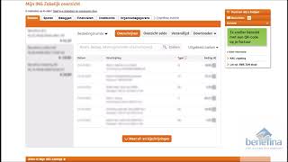 How to download bank transactions in PDF from ING Zakelijk [upl. by Yelyk]