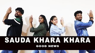 Sauda Khara Khara Easy Dance Choreography  AkshayKareenaDiljitKiaraSukhbir [upl. by Eimilb]