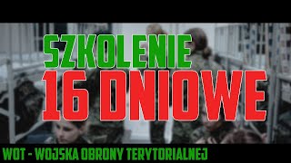 Jak wygląda podstawowe 16 dniowe szkolenie żołnierza  Wojska Obrony Terytorialnej Szeregowy [upl. by Jeremy971]