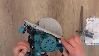 Makita DHS680ZJ 18v Lithium Brushless Circular Saw 165mm Bare  MakPac DHS680Z [upl. by Linneman]