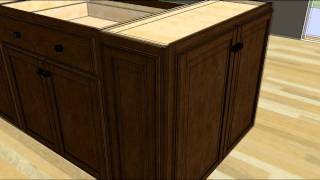 Kitchen Design Tip  Designing an Island with Wall Cabinet Ends [upl. by Melak]