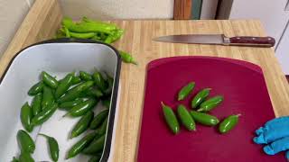 HOW TO FREEZE JALAPEÑO PEPPERS FOR BEGINNERS [upl. by Iasi]