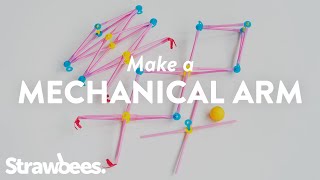 Make a Mechanical Arm by Strawbees [upl. by Norret]