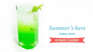 Green Cooler Mocktail Recipe  Quick Easy amp Refreshing  Summer Drinks [upl. by Rivkah985]