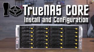 TrueNAS CORE 120 Install Tutorial [upl. by Sky]