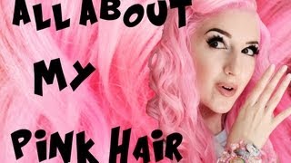 Pink Hair FAQ Tips and Tricks [upl. by Gorrono268]