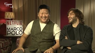 Marco Polo cast on the ‘incredible world’ of the Kublai Khan empire [upl. by Ecylahs637]