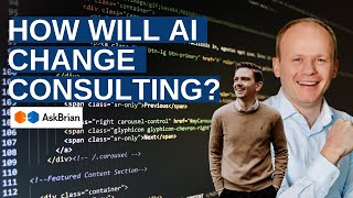 How AI will change consulting Interview with Pavol Sikula from AskBrian [upl. by Odnamla]