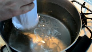 Homemade Shirataki Noodles Recipe using Glucomannan powder Live Demo [upl. by Friday911]