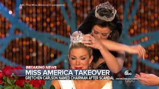 Former Fox News anchor Gretchen Carlson becomes Miss Americas new chairwoman [upl. by Irved]