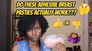 Adhesive Silicone Reusable Breast Pasties Review  Do They Work [upl. by Hjerpe197]