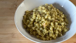 Come fare una buona PASTA E PISELLI con i piselli in barattolo CREMOSA ricetta [upl. by Klenk314]