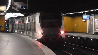 MI09  Départ de la gare de Nogent Sur Marne sur la ligne A du RER [upl. by Lrae]