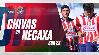 Semifinal Chivas Sub23 vs Necaxa Sub23  Telemundo Deportes [upl. by Ahseihs159]