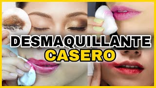 COMO HACER UN DESMAQUILLANTE CASERO FÁCIL Y ECONÓMICO EN CASA  NatyGloss [upl. by Caiaphas433]