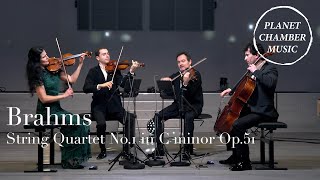 Johannes Brahms String Quartet No1 in C minor Op51  Belcea Quartet [upl. by Olathe603]