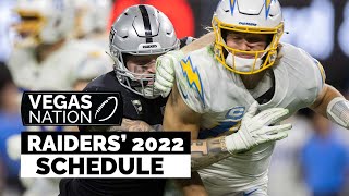 Raiders’ 2022 Schedule Announced [upl. by Geddes]