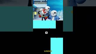 Sans and Papyrus Song  To The Bone 🦴 Xpotato Bouncing Square  JTM [upl. by Hoskinson687]