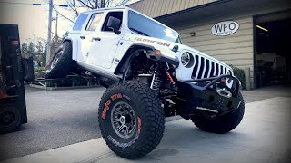 WFOs Jeep JL Custom Long Arm build on 40s for Starwood Motors [upl. by Eciralc792]