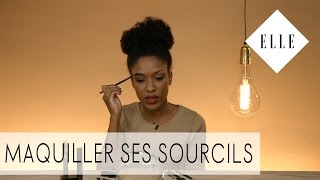 Comment maquiller ses sourcils I ELLE Beauté [upl. by Buhler]